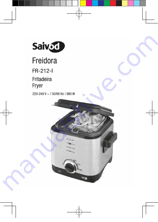 Saivod Freidora FR-212-I Скачать руководство пользователя страница 1