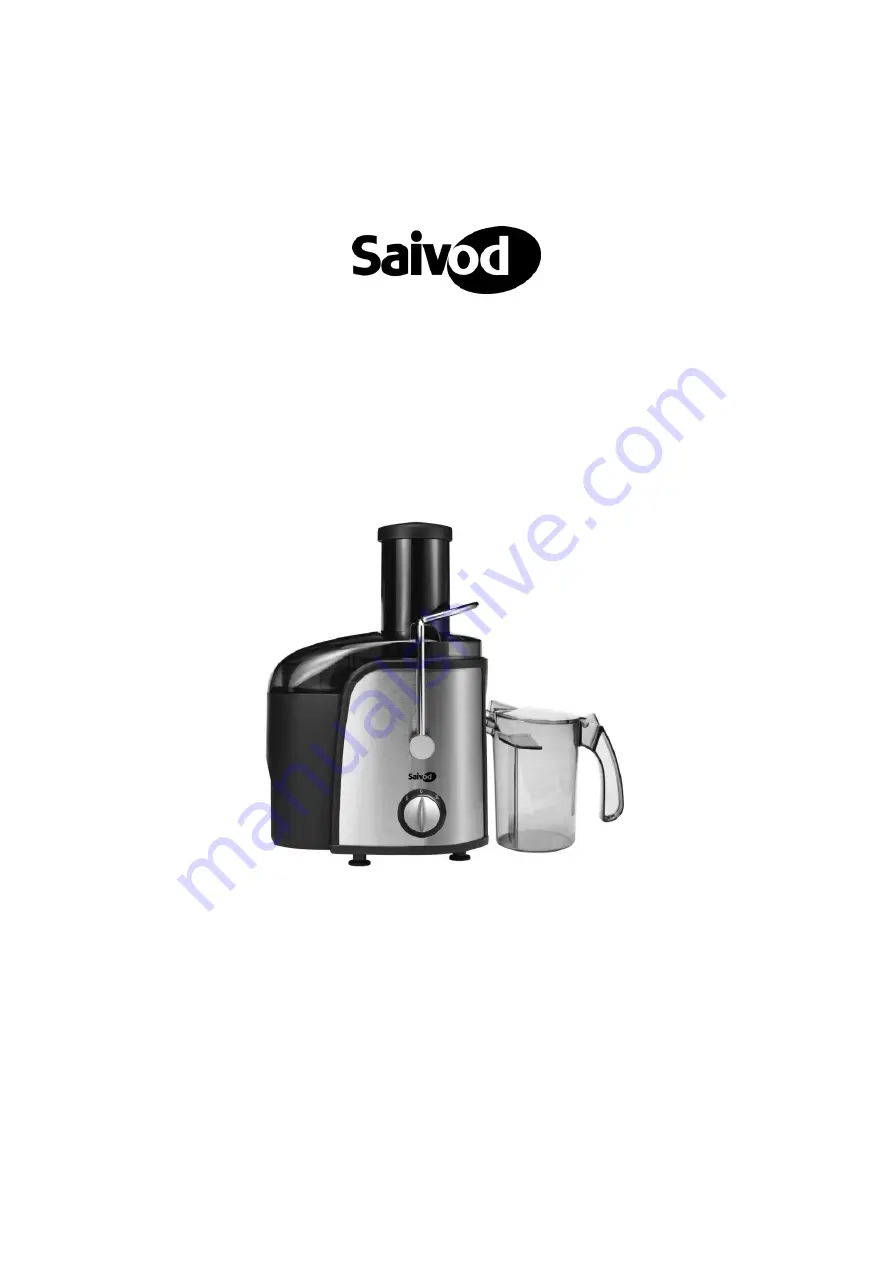 Saivod FRUIT PRO INOX Instruction Manual Download Page 1