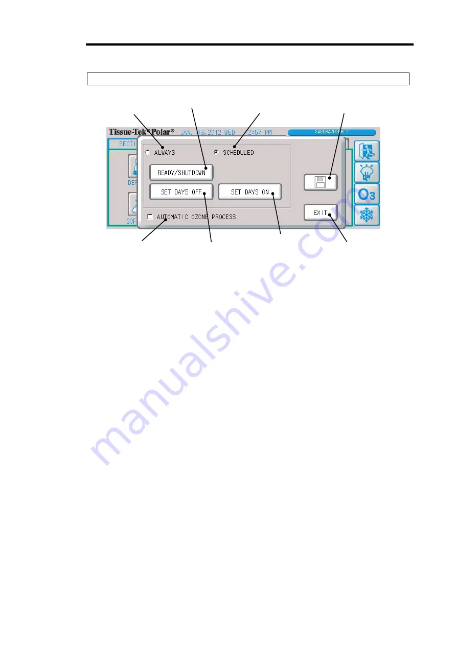 Sakura Tissue-Tek Polar DM Operating Manual Download Page 56