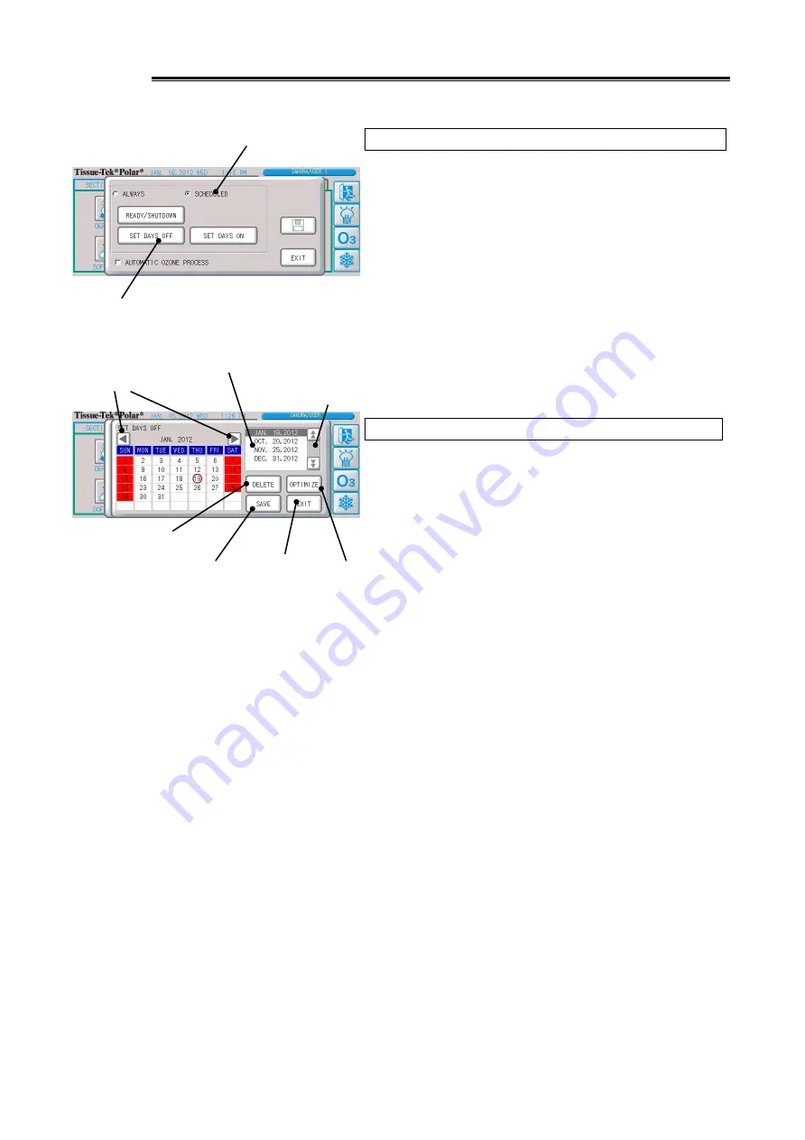 Sakura Tissue-Tek Polar DM Operating Manual Download Page 58