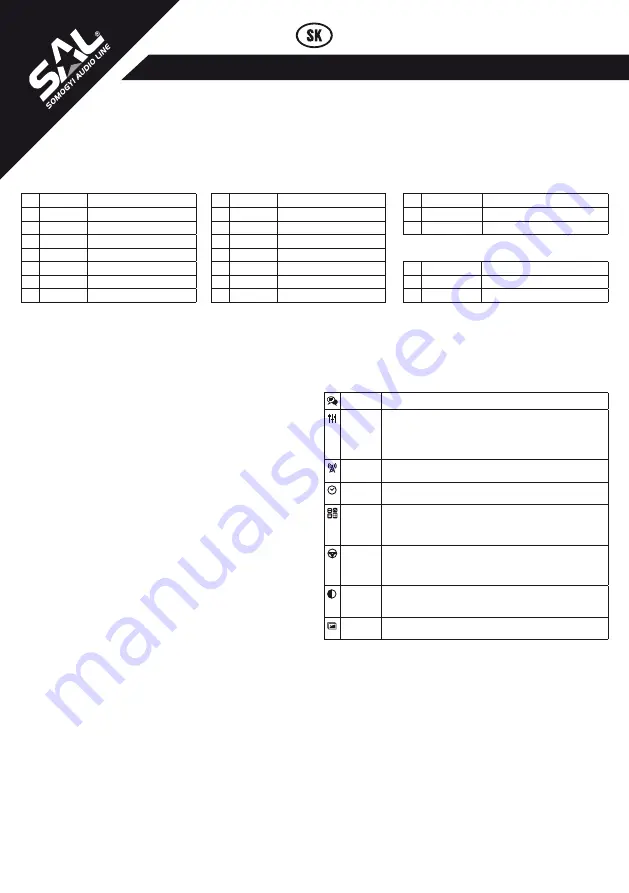 SAL VB X700 Instruction Manual Download Page 12