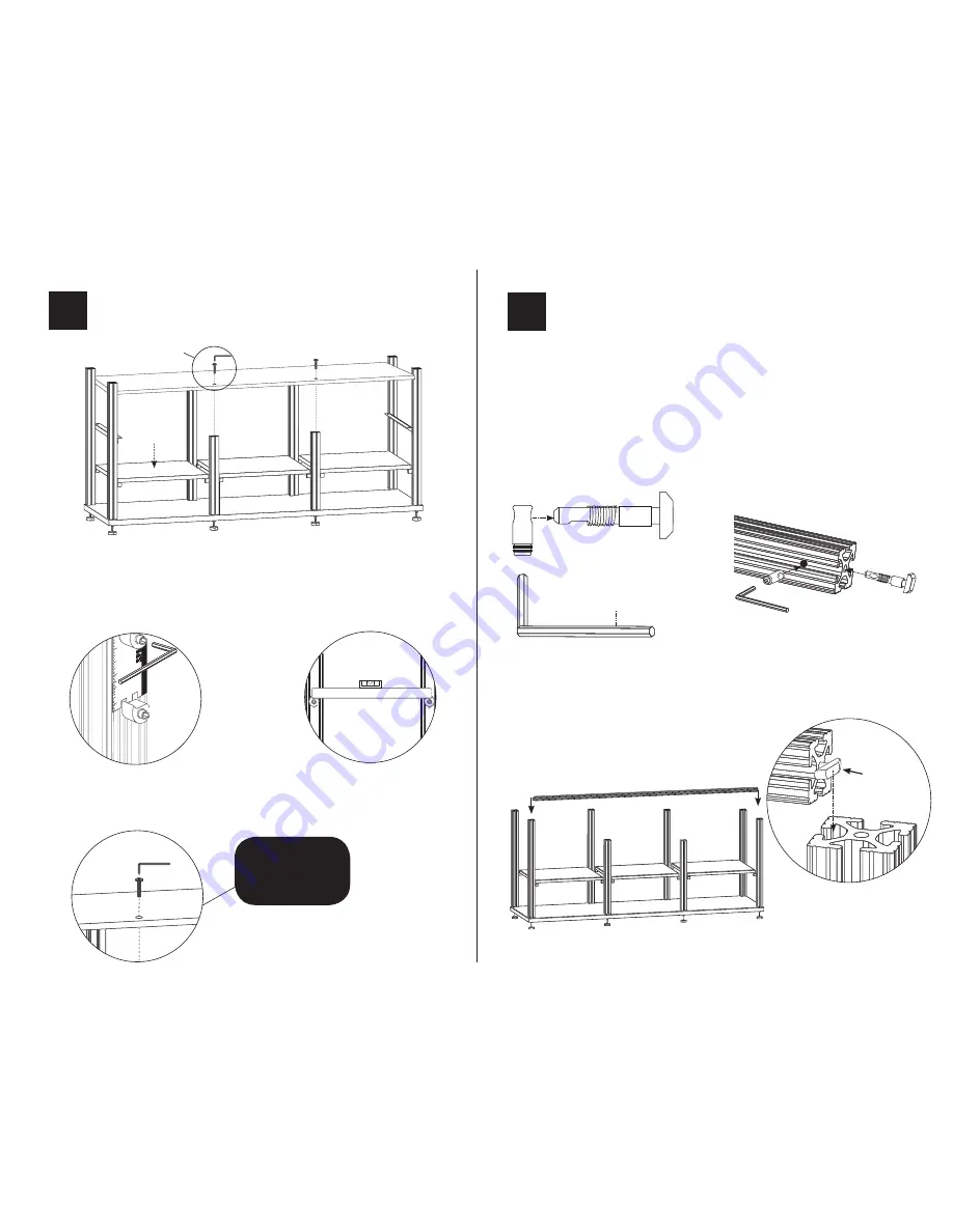 Salamander Designs SYNERGY 339 Assembly Manual Download Page 3