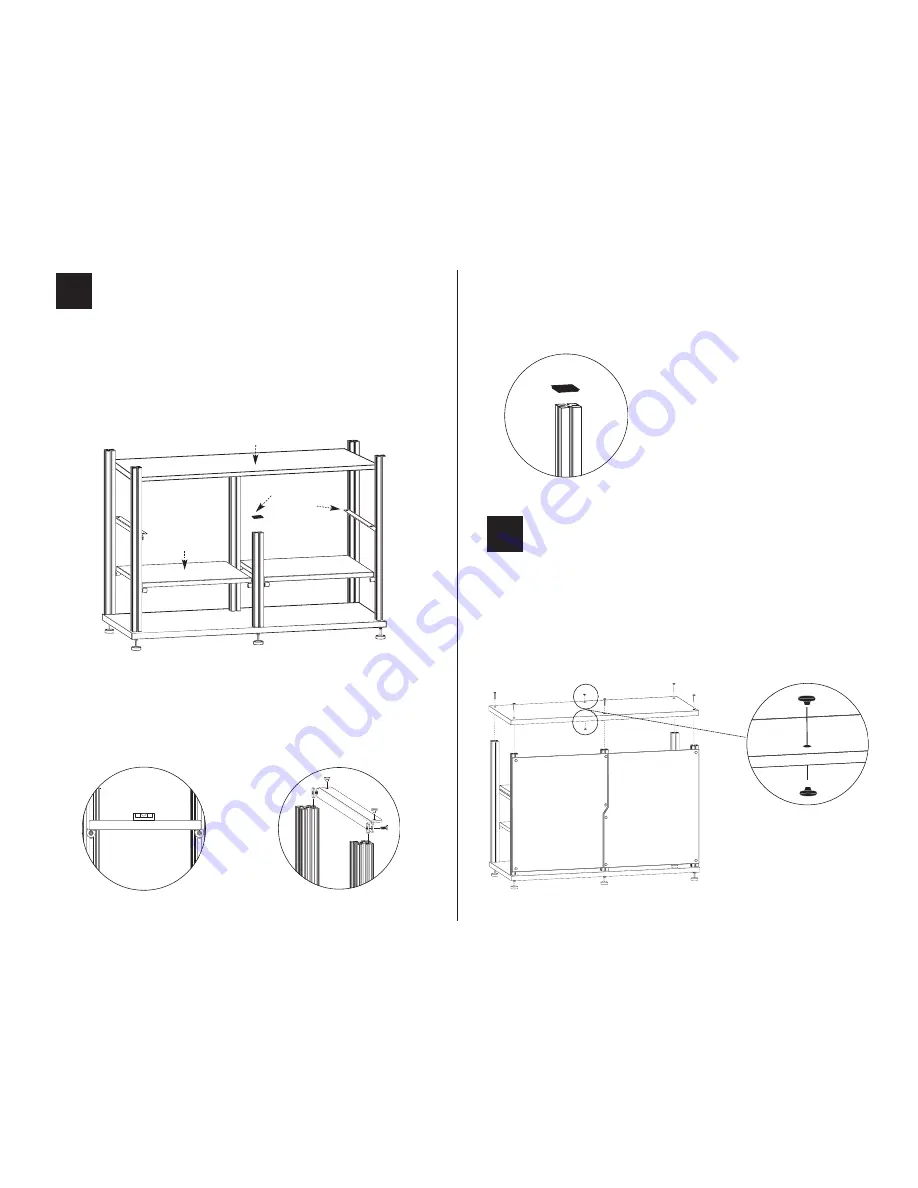 Salamander Designs SYNERGY SYSTEM SNC20 Assembly Manual Download Page 3