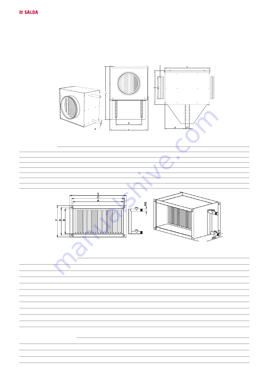 Salda AVS 125 Mounting And Installation Instruction Download Page 4