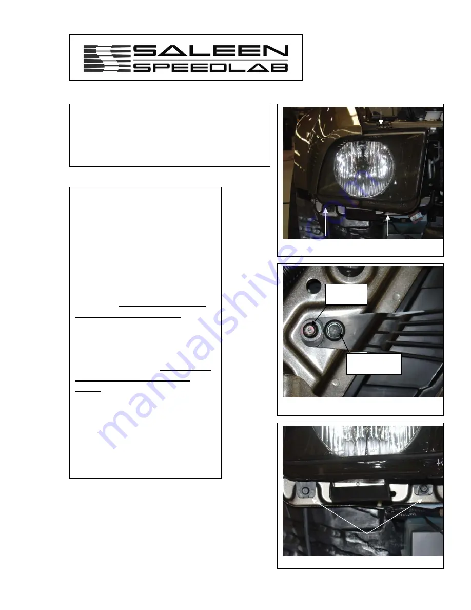 Saleen 10-8002-C11670C Manual Download Page 9