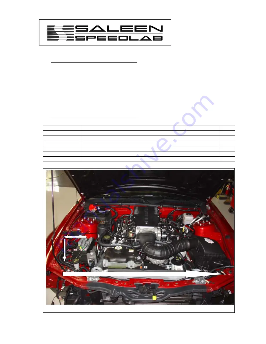 Saleen 10-8002-C11670C Manual Download Page 13