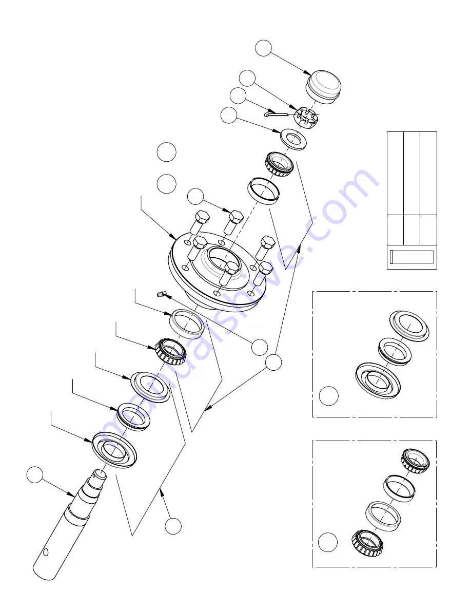 Salford I-1100 Assembly And Parts Manual Download Page 42