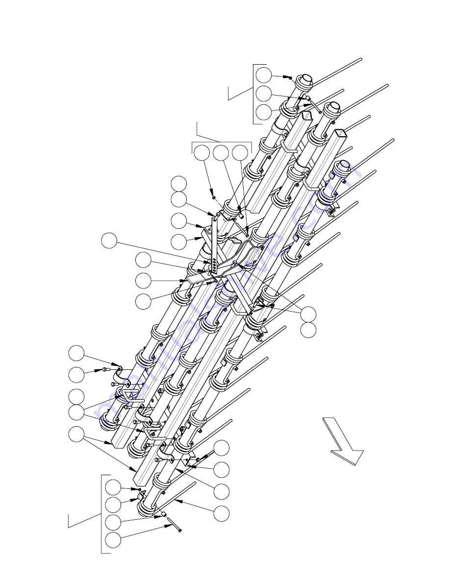 Salford I-1100 Assembly And Parts Manual Download Page 60