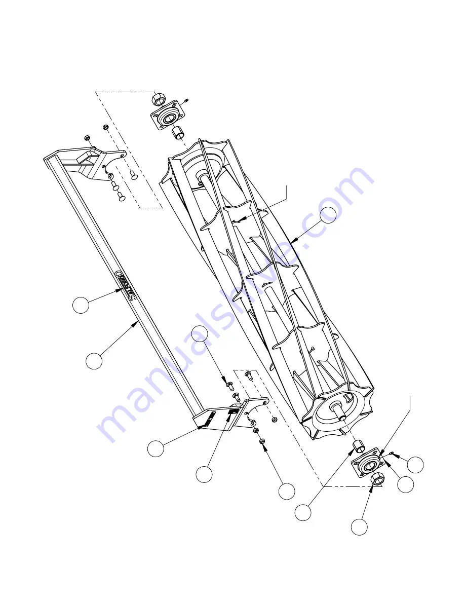 Salford I-1100 Assembly And Parts Manual Download Page 62