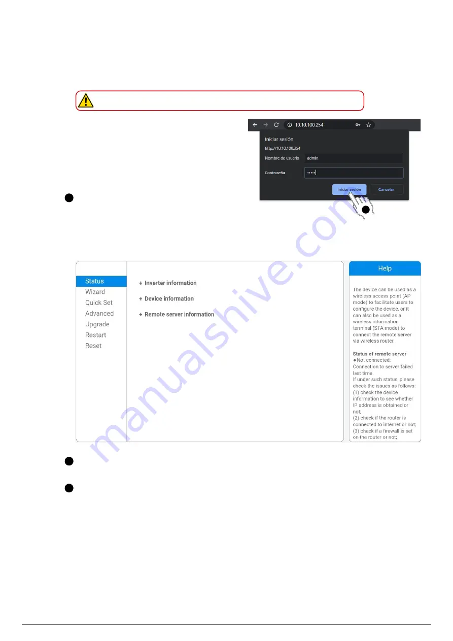 Salicru EQUINOX EQX2-4002-T Quick Manual Download Page 62