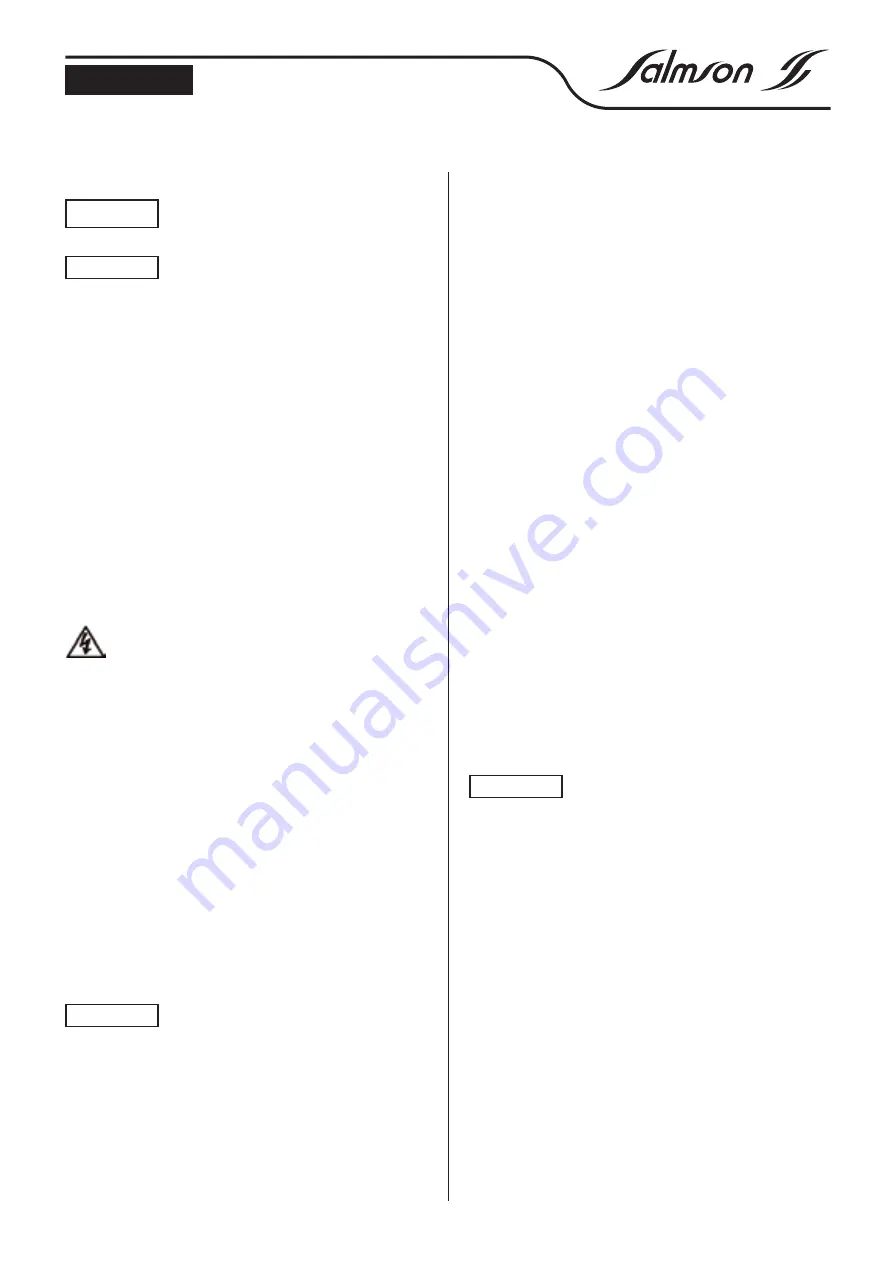 salmson ACSON Installation And Starting Instructions Download Page 8