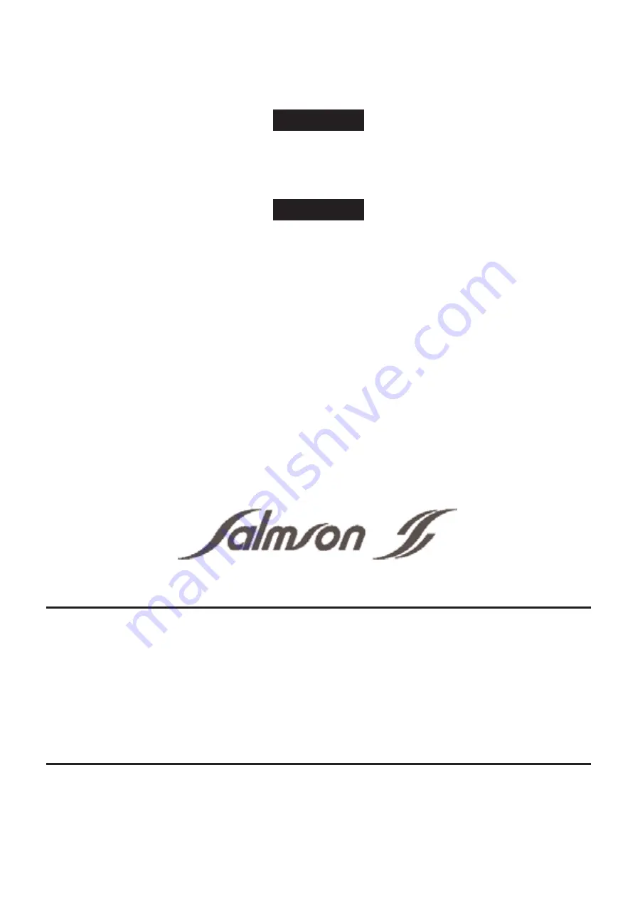 salmson ACSON Installation And Starting Instructions Download Page 12