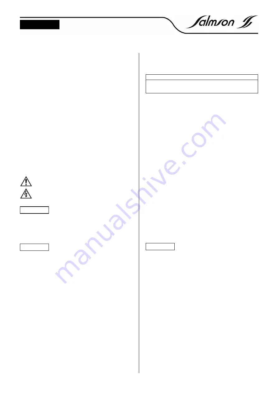 salmson ALTI-VE 18 Installation And Starting Instructions Download Page 10