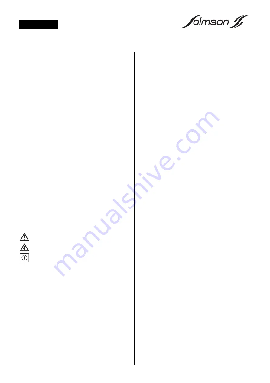 salmson EC-Drain 2x4,0 Installation And Starting Instructions Download Page 5