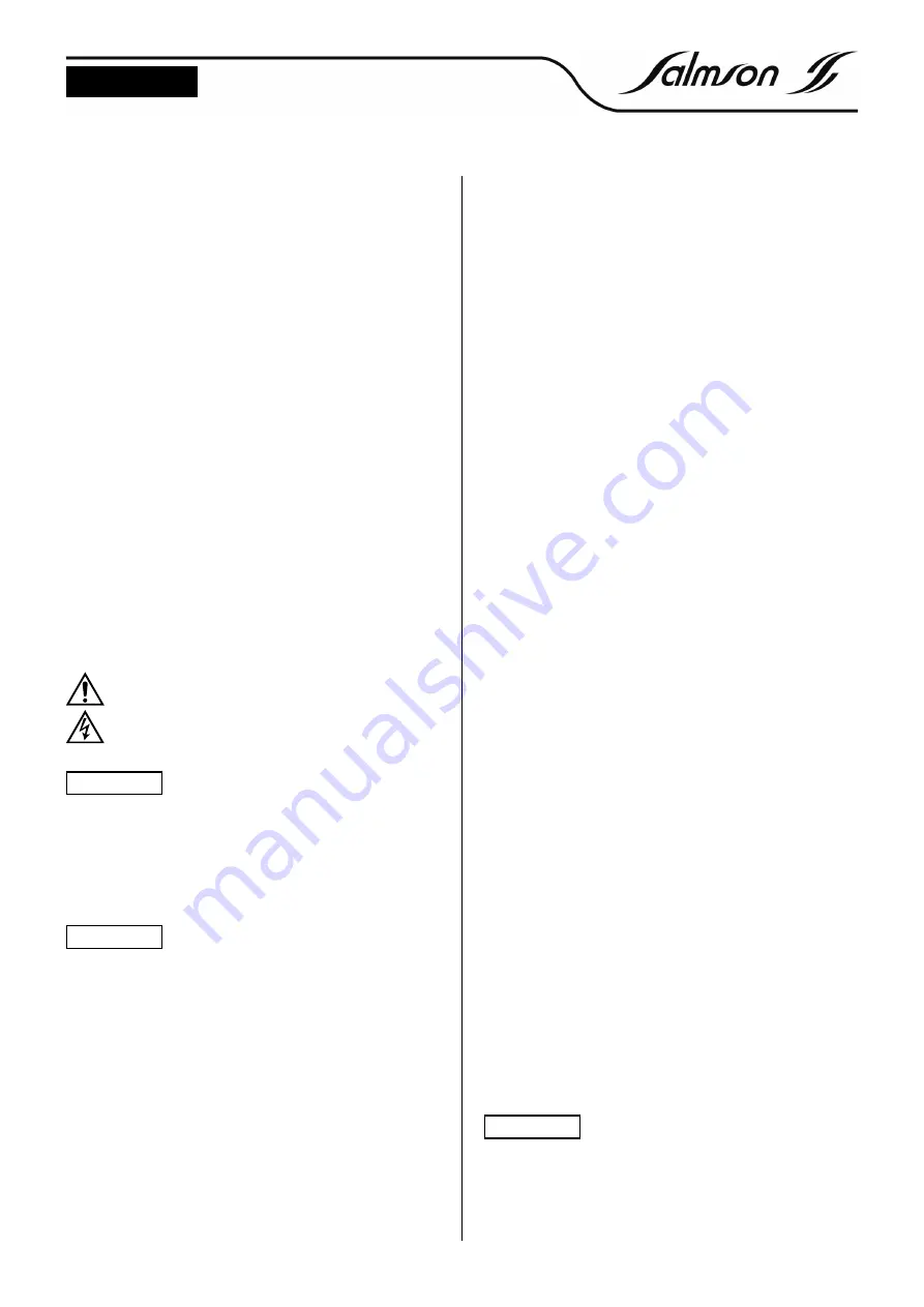 salmson SUBSANIT 2 Installation And Starting Instructions Download Page 9