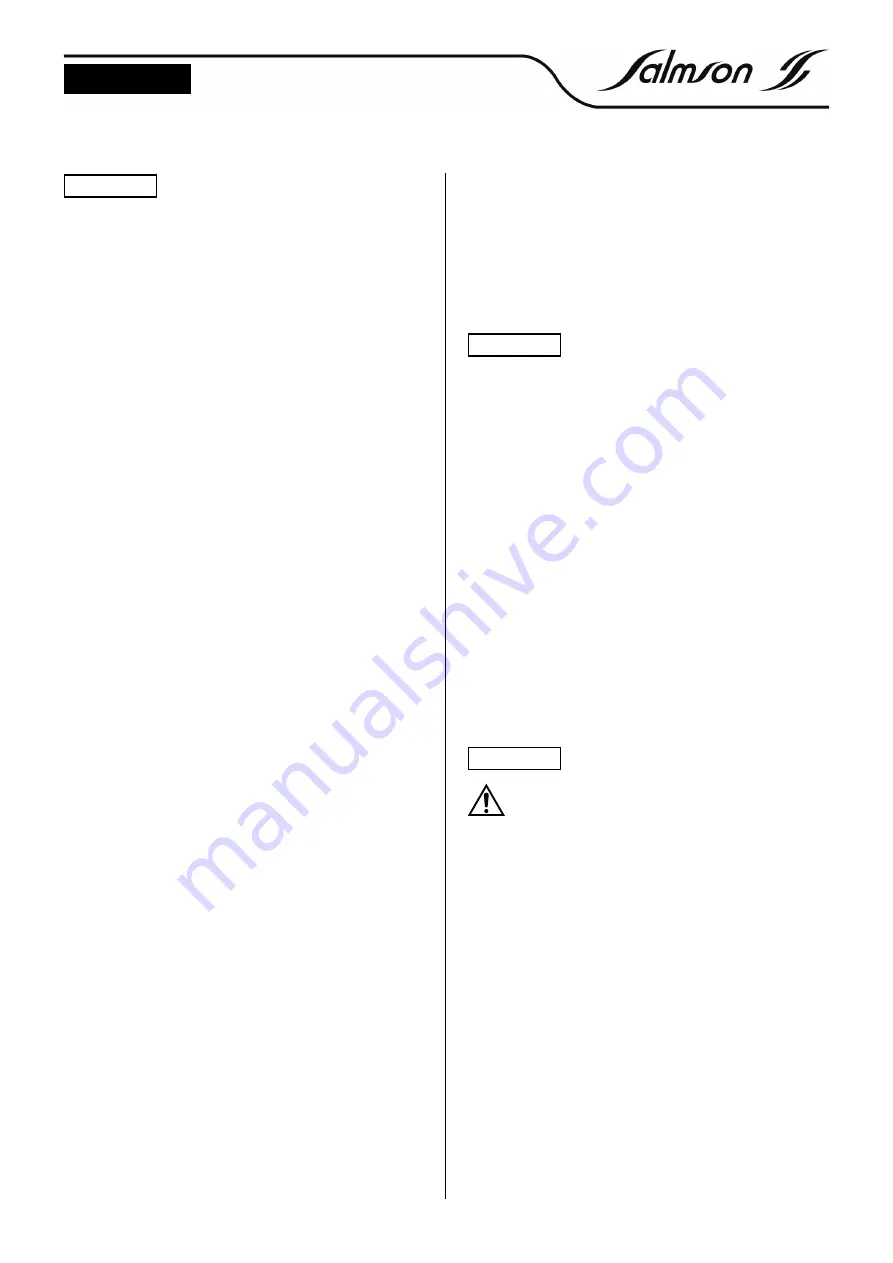 salmson UCA Installation And Starting Instructions Download Page 10