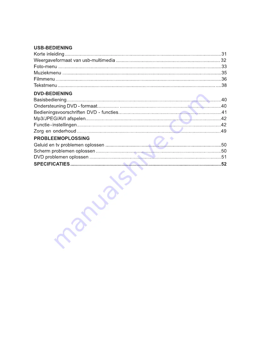 Salora 24LCF-5000TD User Manual Download Page 130