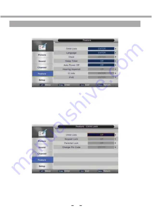 Salora 24LED3305TD User Manual Download Page 21