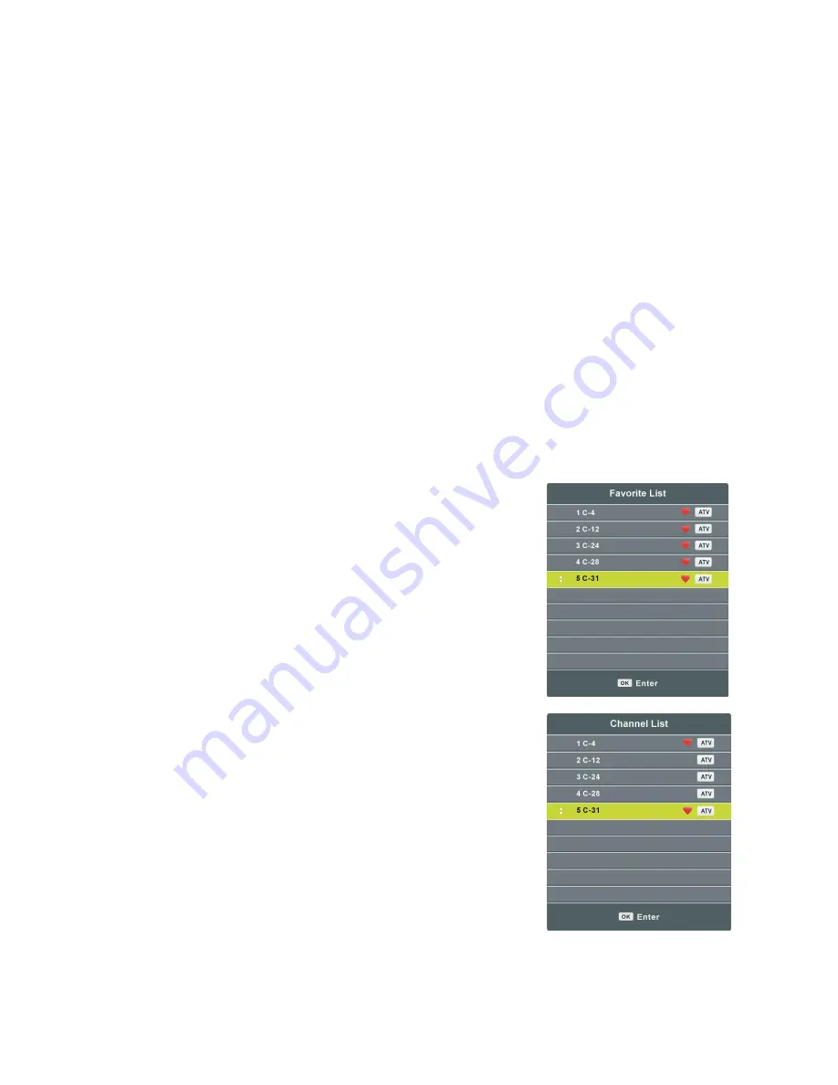 Salora 32LED2605D Instruction Manual Download Page 69