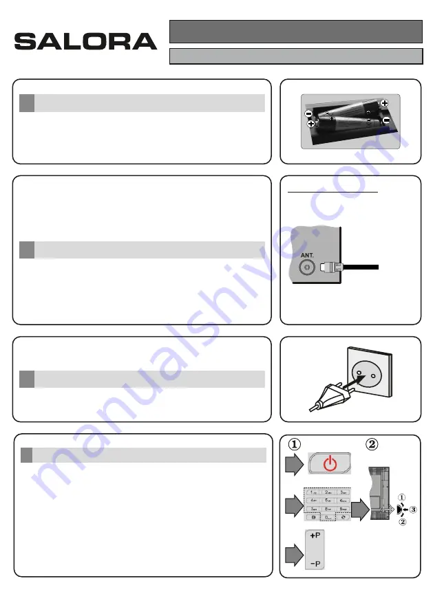 Salora 39LED Скачать руководство пользователя страница 5