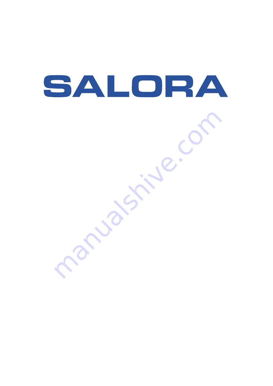 Salora 55UHL2500 User Manual Download Page 1