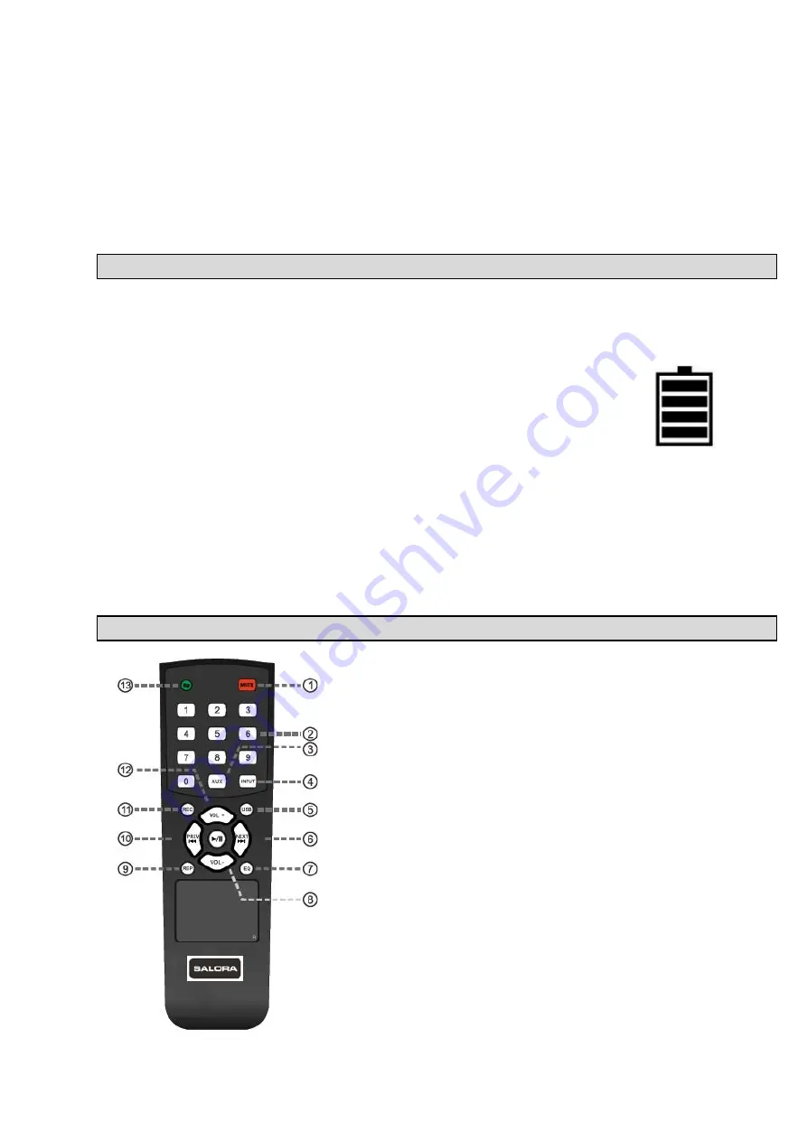 Salora POWERCUBE 100 Manual Download Page 15