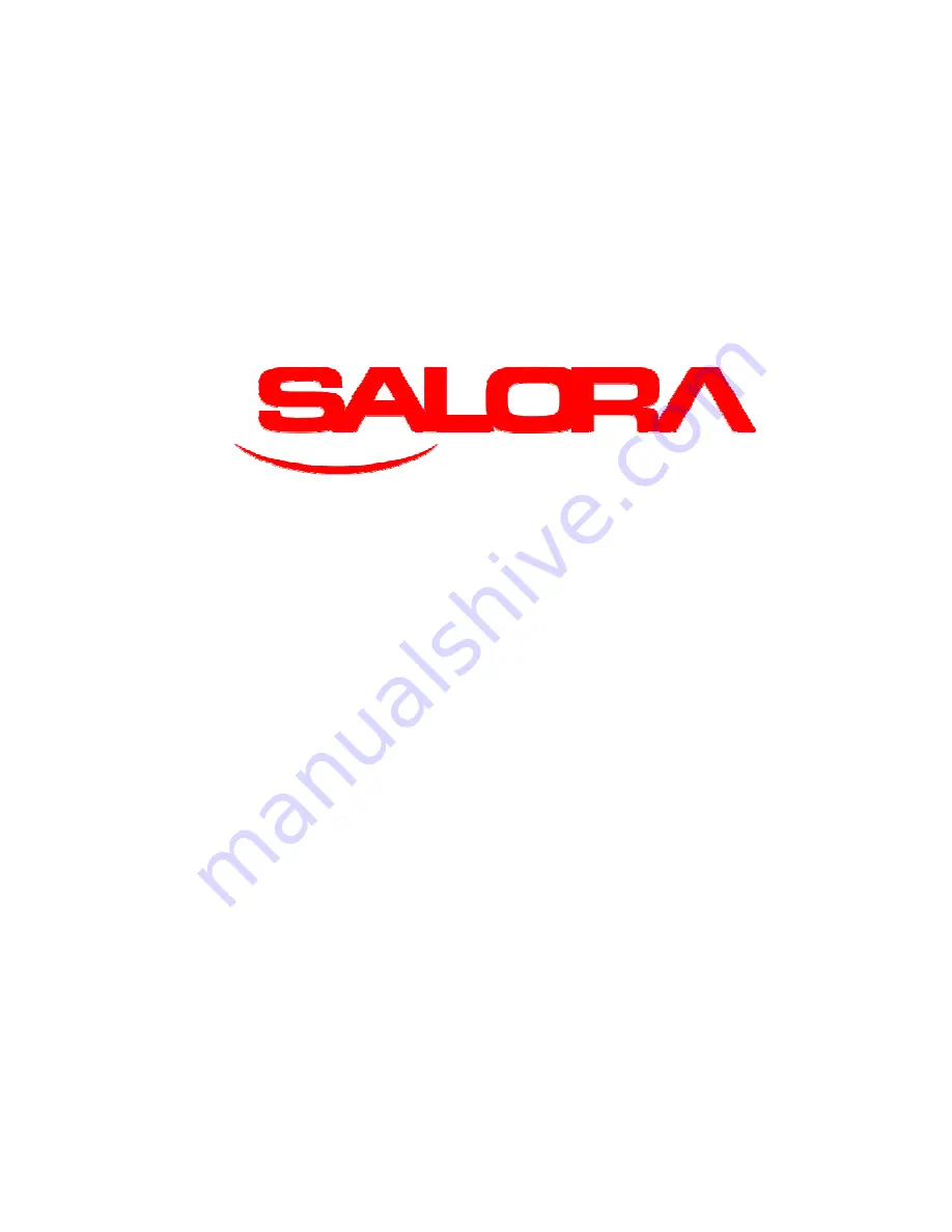 Salora SIL-300B Quick Start Manual Download Page 1