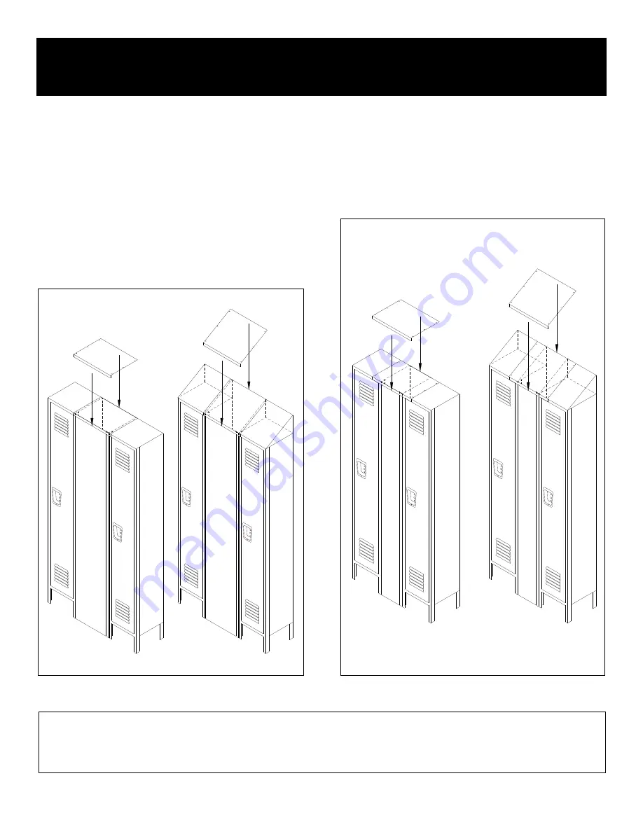 Salsbury Industries 77000 Series Installation Instructions Manual Download Page 3