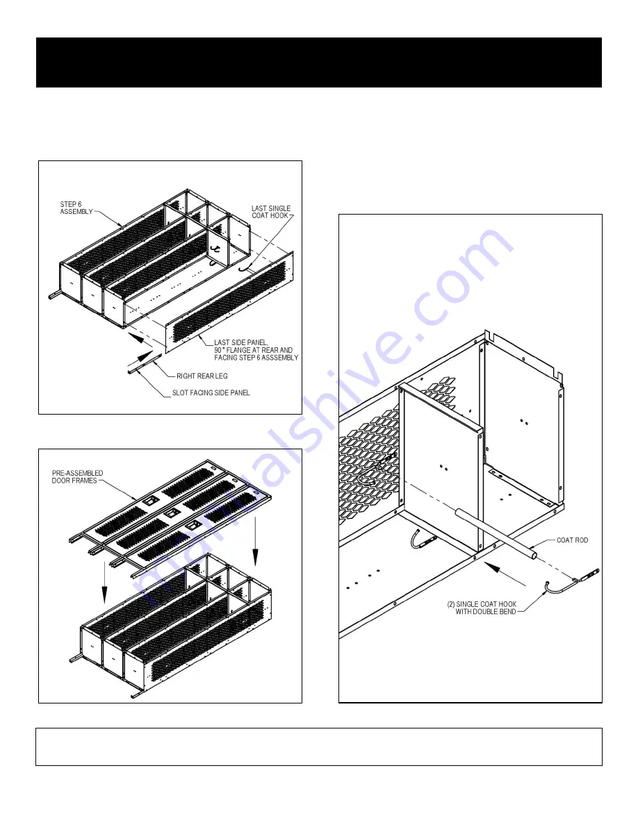 Salsbury Industries 81000 Series Скачать руководство пользователя страница 3