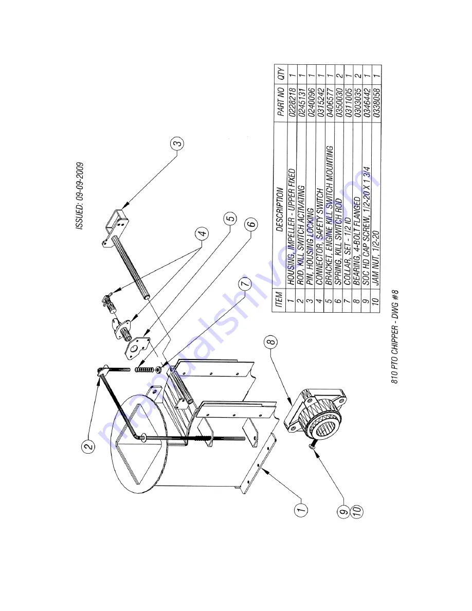 Salsco 810PTO Operator And Parts Manual Download Page 19