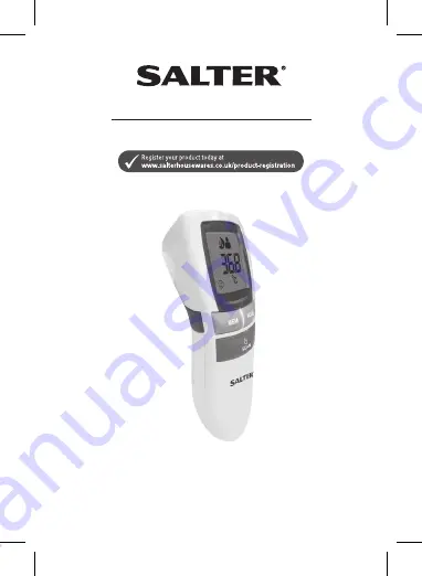 Salter TE-250 Instructions And Guarantee Download Page 1