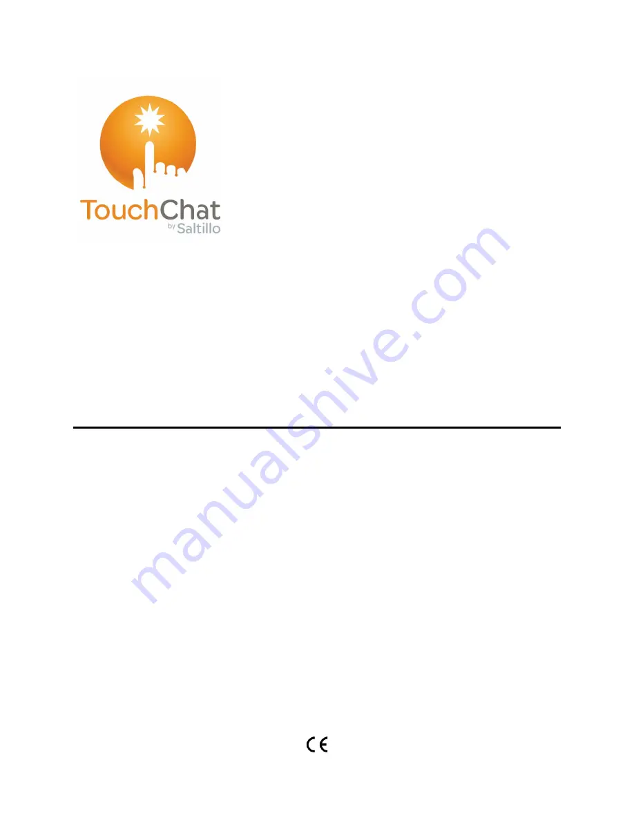 Saltillo TouchChat Express 10 Скачать руководство пользователя страница 1