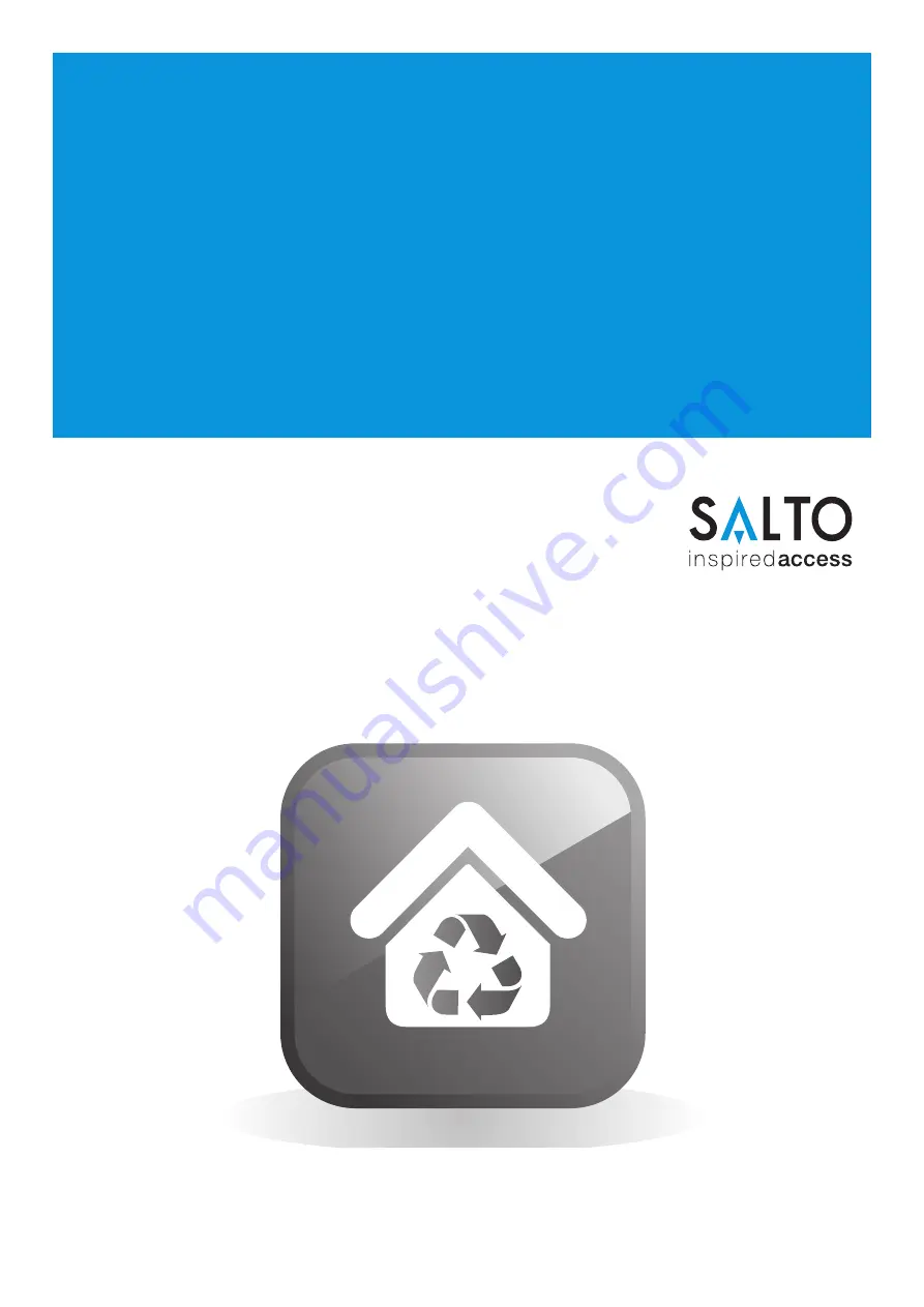 Salto ESDB User Manual Download Page 1