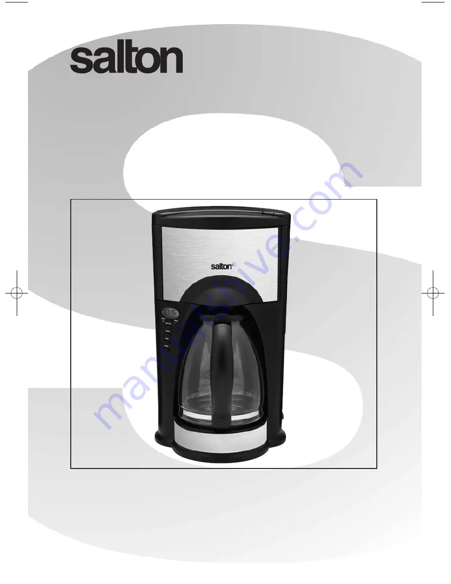 Salton FC-1180 Instruction Booklet Download Page 1