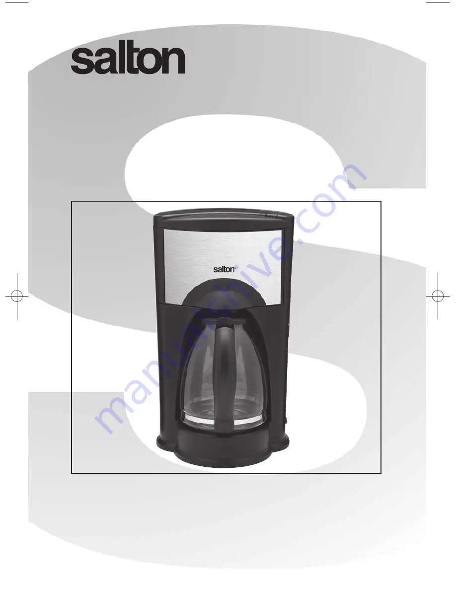 Salton FC-1191 Instruction Booklet Download Page 1