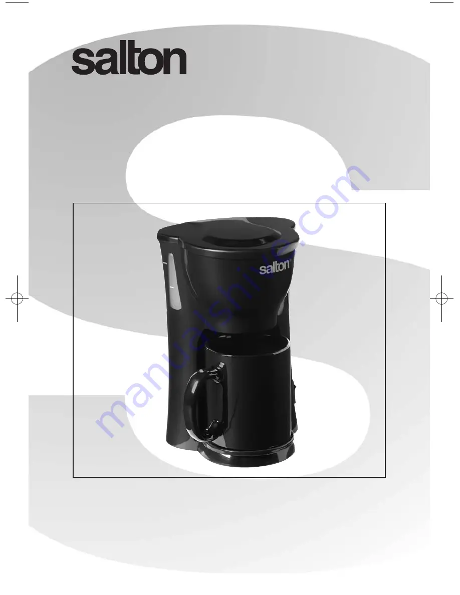 Salton FC-1205 Instruction Booklet Download Page 1