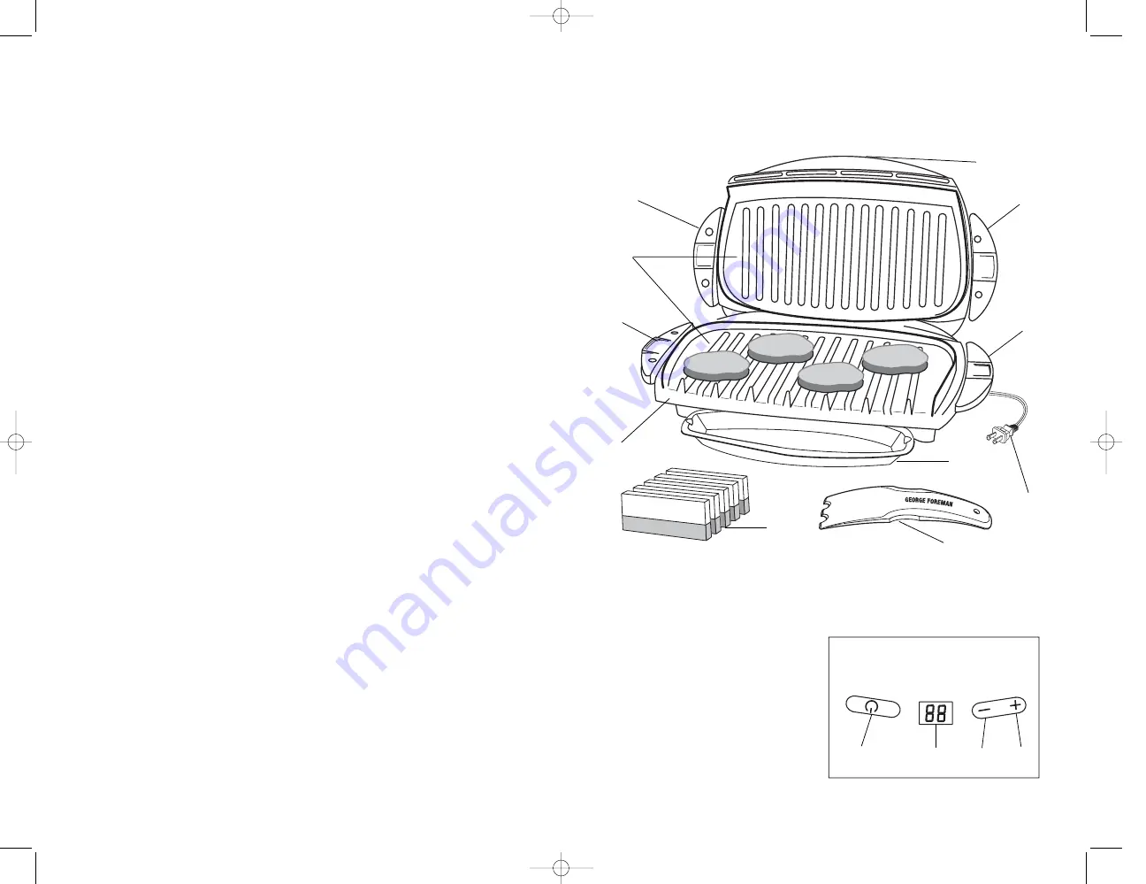 Salton George Foreman GRP4PTMR Скачать руководство пользователя страница 12
