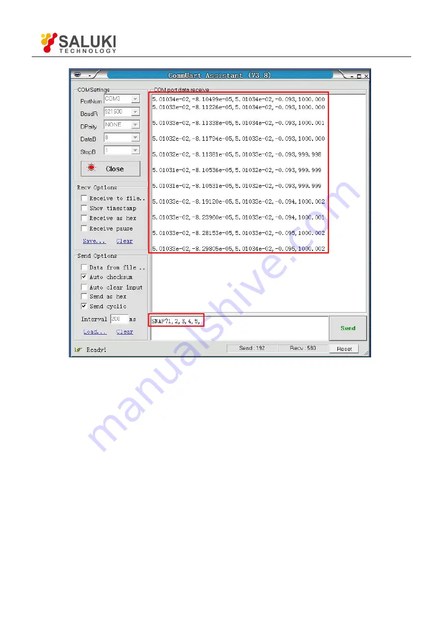 Saluki SE2031 User Manual Download Page 122