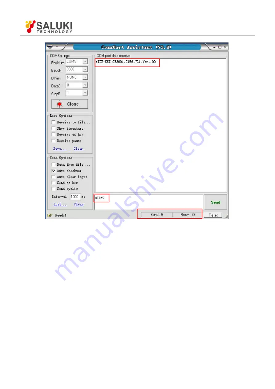 Saluki SE3001 User Manual Download Page 19