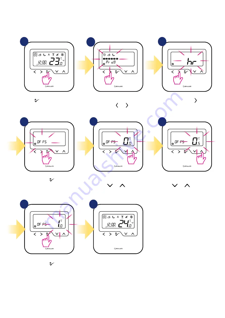 Salus HTRP-RF(50) Full User Manual Download Page 64