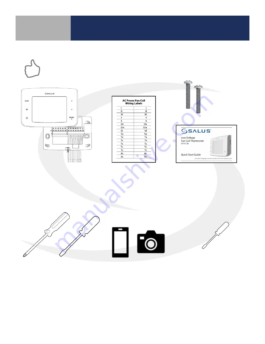 Salus ST100ZB Manual Download Page 8