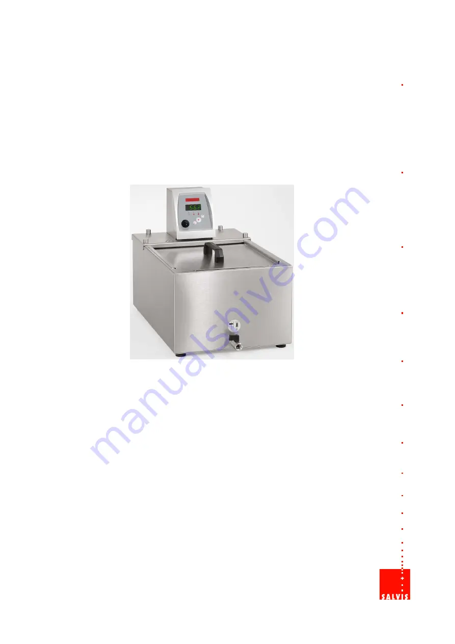 Salvis SousChef GN 2/3 Operating Instructions Manual Download Page 1