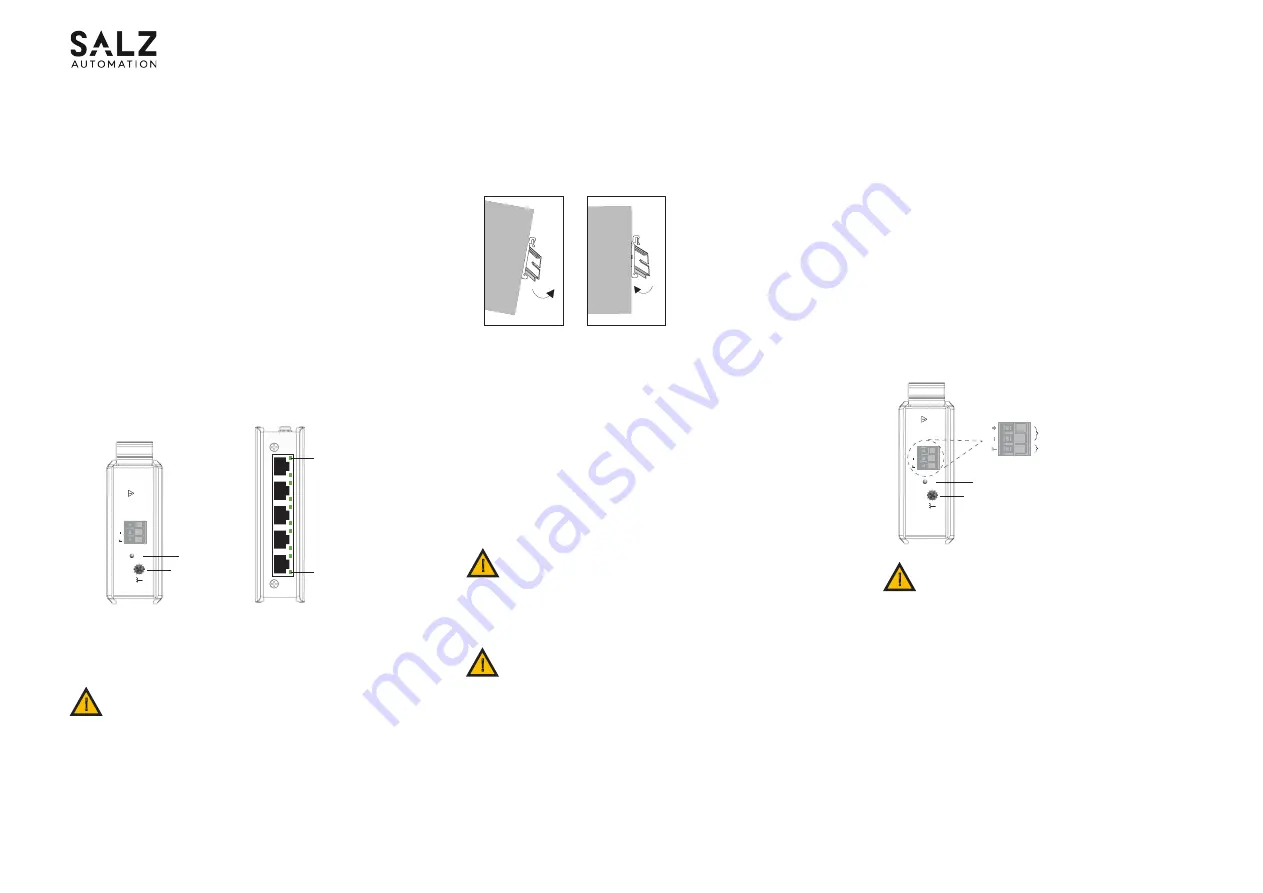 SALZ 2005TX Quick Installation Manual Download Page 1