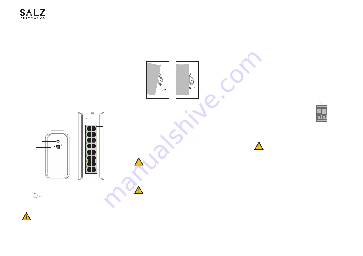 SALZ 2016GT-E Quick Installation Manual Download Page 1