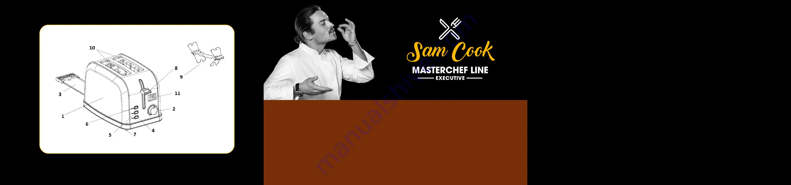 Sam Cook MASTERCHEF PSC-60 User Manual Download Page 2