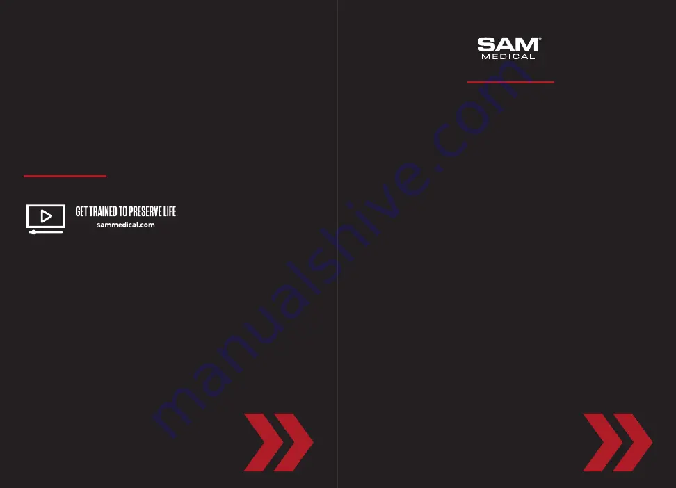 SAM MEDICAL BLEEDING CONTROL KIT Manual Download Page 1