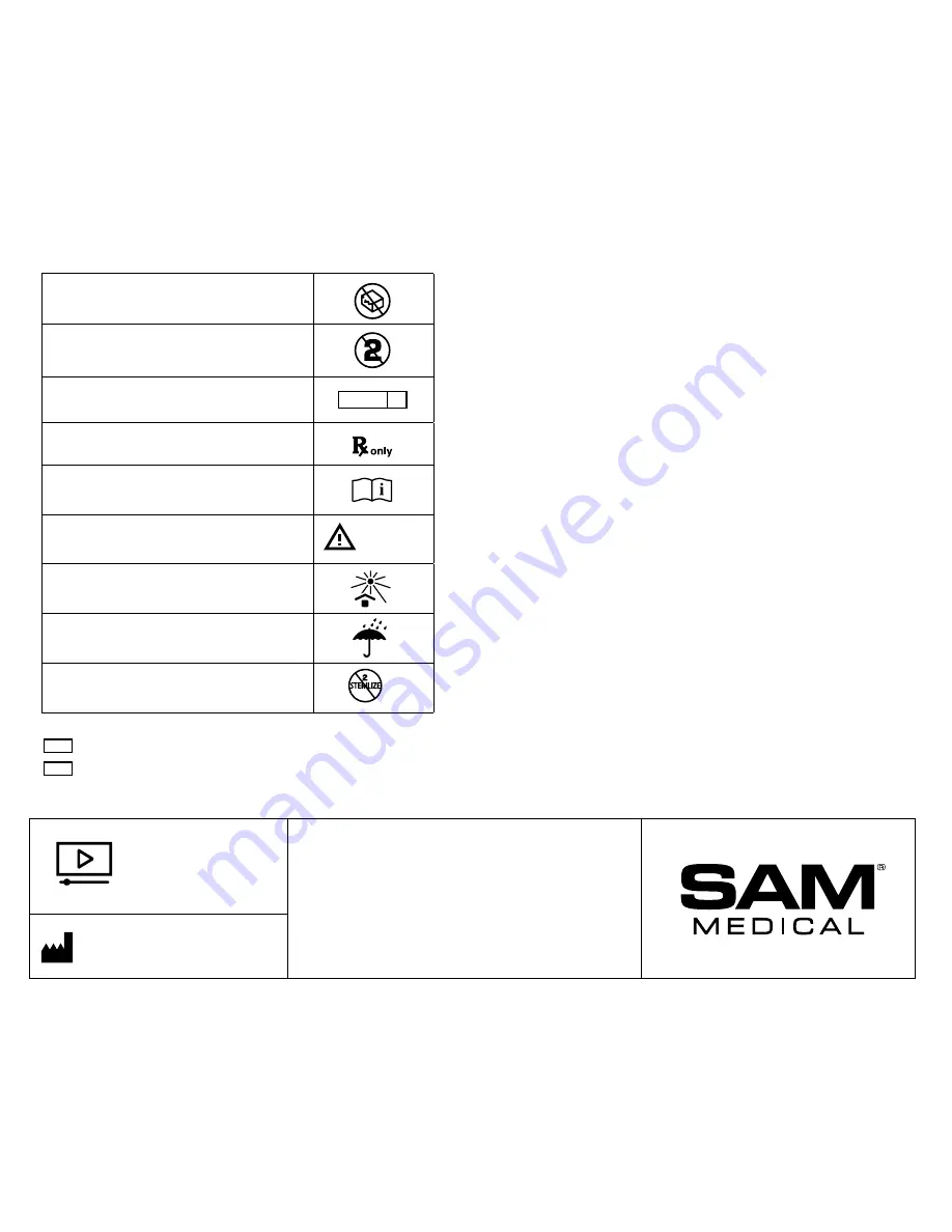 SAM MEDICAL IO Stabilizer Instructions For Use Manual Download Page 9