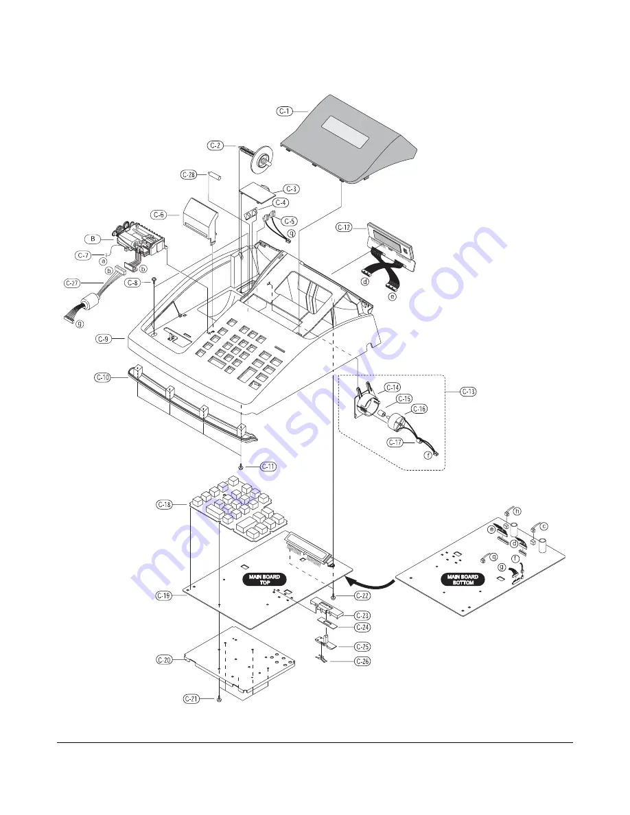 Sam4s ER-150 Service Manual Download Page 20