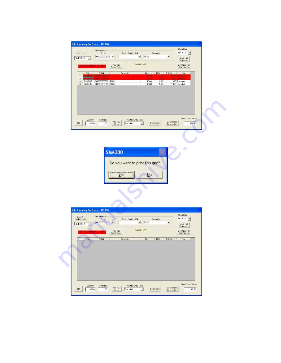 Sam4s SAM300 Скачать руководство пользователя страница 34