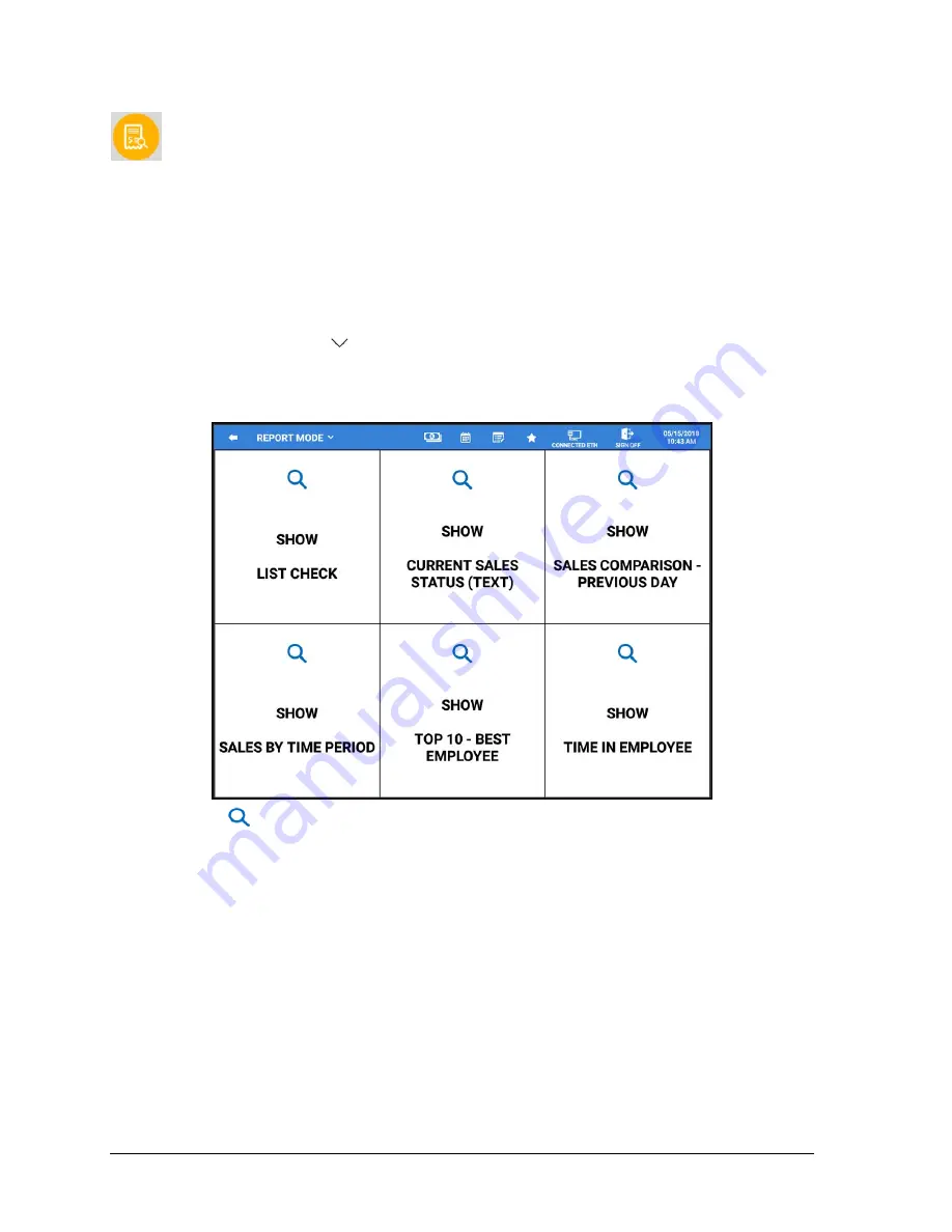 Sam4s SAM4POS Program Reference Manual Download Page 40